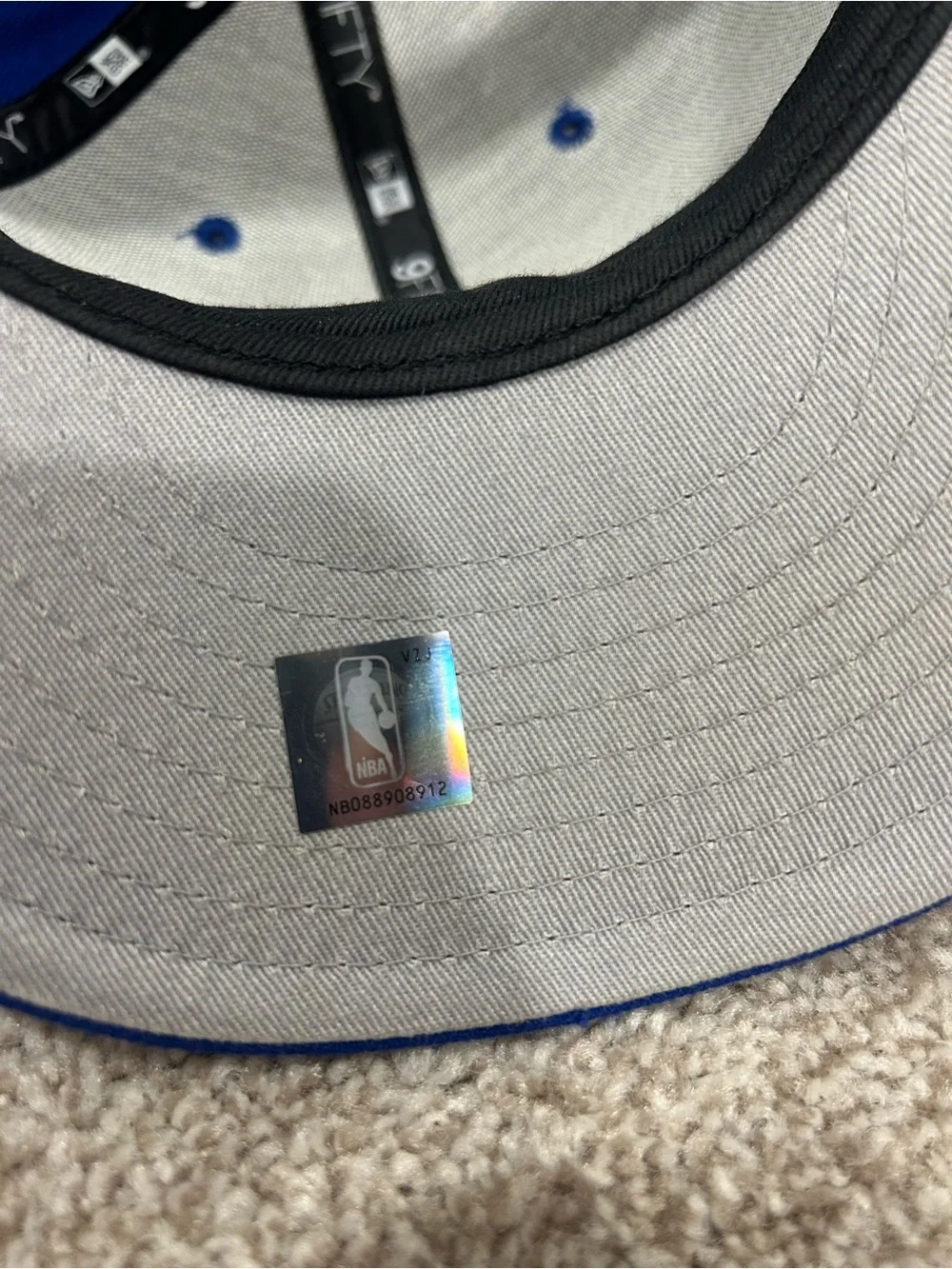 New Era Golden State Warriors Blue & Gold Snapback